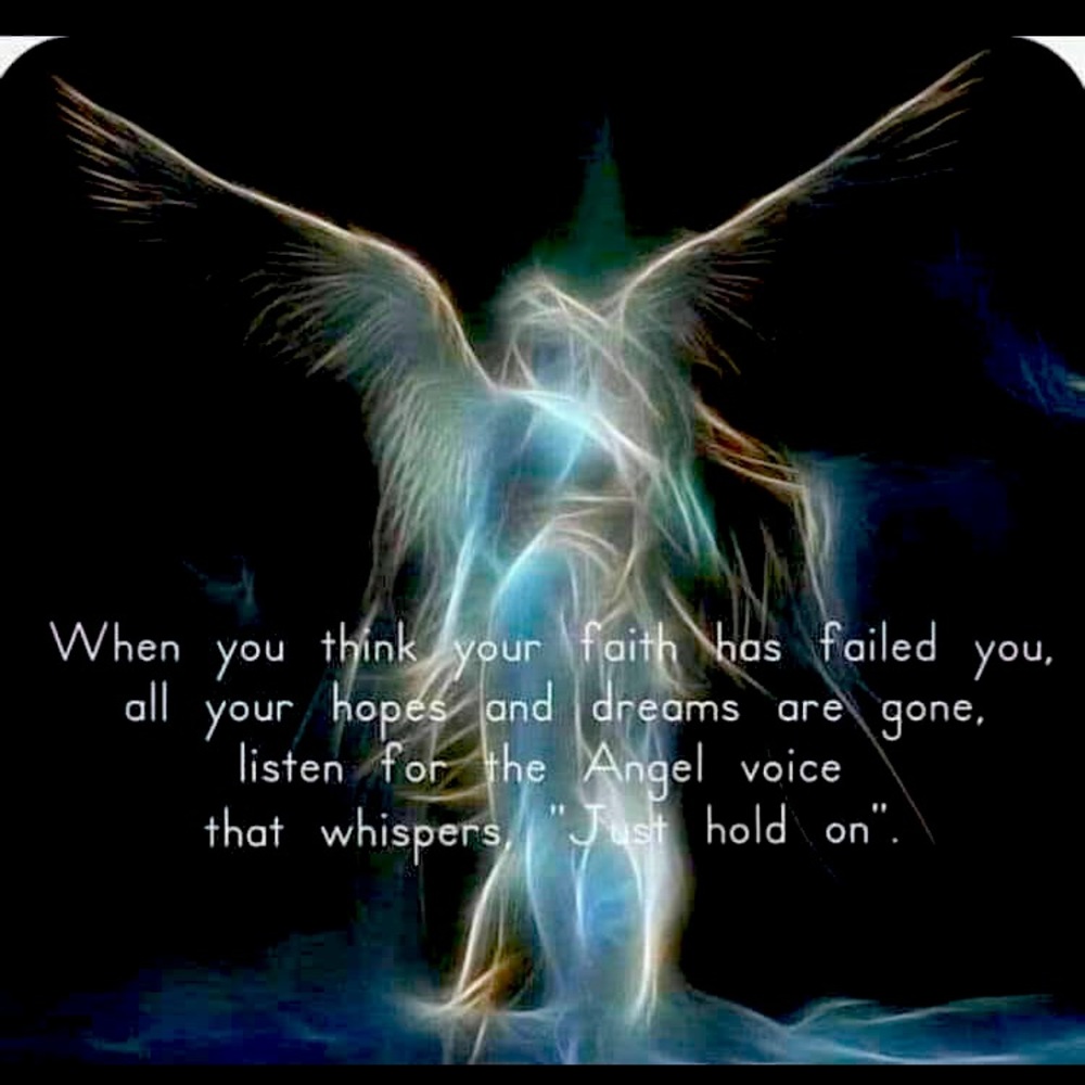 “Just hold on”
